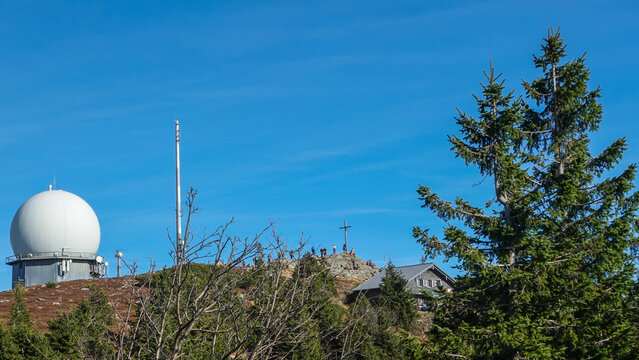 Wetterstation des DWD am Arber