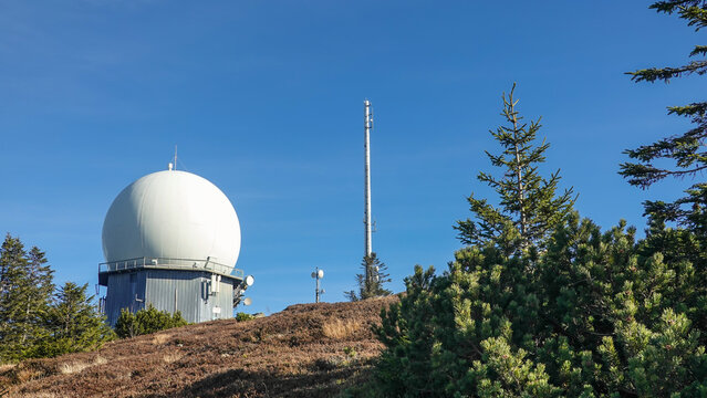 Wetterstation des DWD am Arber