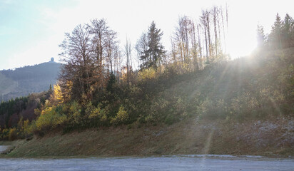 Herbstwanderung am Arber, Niederbayern