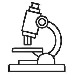 microscope vector illustration
