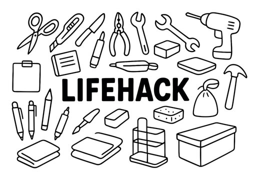 Lifehack Tools Doodle