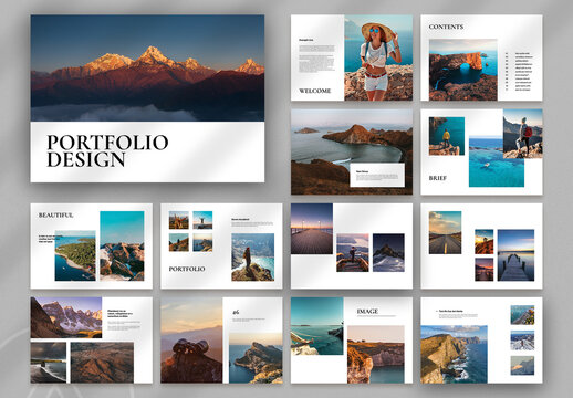 Portfolio Photography Landscape Template