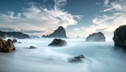 Obraz premium sea and rocks