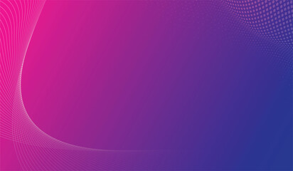 Abstract purple blue gradient wave background