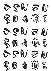 Pattern t-shirt graphic design vector illustration