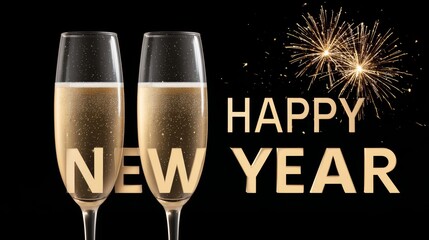 New year celebration party elegant venue joyful moments festive atmosphere high fidelity design