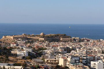 Rethymnon auf Kreta im Abendlicht