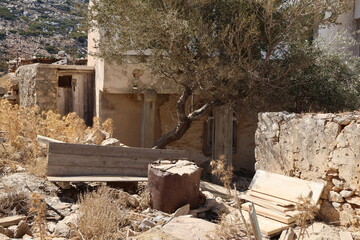 Lost Place Geisterdorf ACHLADA auf Kreta