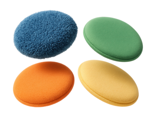 Microfiber pads ideal for polishing wooden furniture, delivering a streak-free shine.