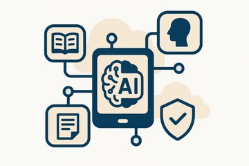 Innovative integration of artificial intelligence into modern digital workflows emphasizing cognitive engagement and transformative technology enhancing productivity and efficiency