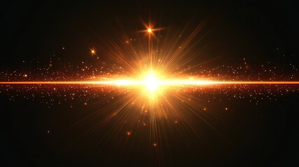 abstract background with a star