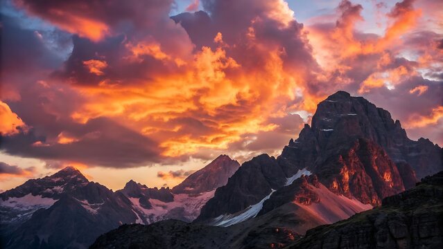 Symmetry view of Bonneville Salt Flats against cloudy sky at sunset