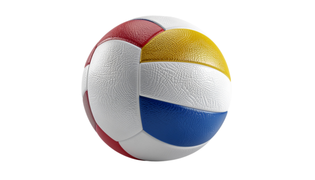 Volleyball Isolated PNG – Realistic Sports Ball for Beach and Indoor Court Games