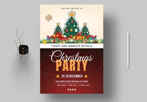 Christmas Flyer Layout