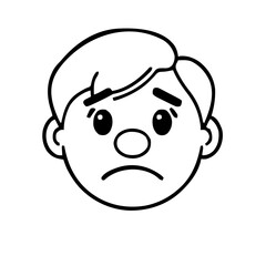 Emoji &ndash; person with nose ring, sad