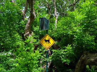10 June'25 Klai Kangwon Palace,Hua Hin,Phetchaburi Province Thailand : A Warning Sign on the Path to Klai Kangwon Palace