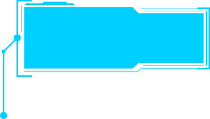 Lower third title banner graphic template