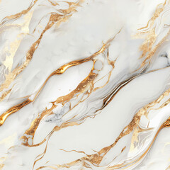 Polished marble texture with elegant gold veins, high resolution luxury surface design for ceramic tile, wall, or interior background