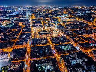 Poznań nocą © Mateusz