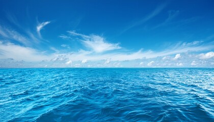 Fototapeta premium Blue Water Background