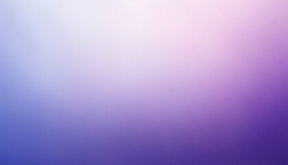 Fototapeta premium Soft Noise Gradient Background Fading From Pastel Violet To White For Dreamy Elegant Ethereal Concept Design