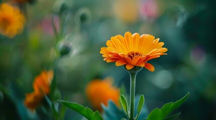 orange flower in the garden