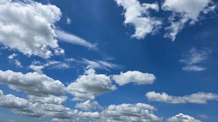 blue sky with clouds