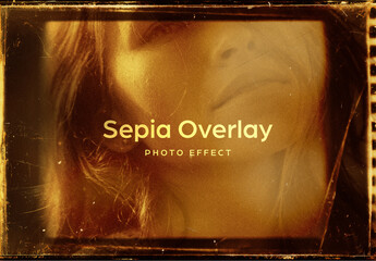 Sepia Overlay Photo Effect