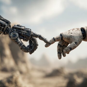 2 hands of robot