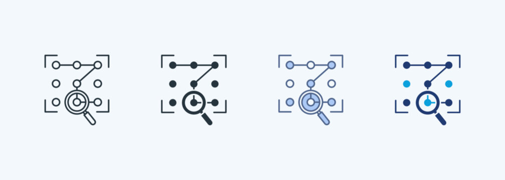 Pattern Recognition Multiple Style Icon Collection