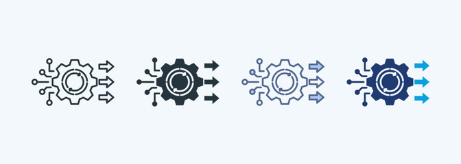 Parallel Processing Multiple Style Icon Collection