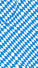 Diagonal blue and white checkered pattern