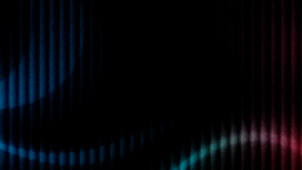 dark abstract modern wavy vertical lines background with digital light leaks and geometric pattern texture