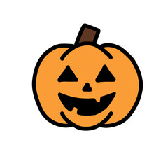 Cartoon Jack-o'-Lantern Icon
