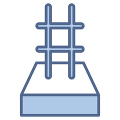 Rebar Mess  Blue Icon