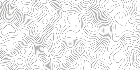 Topographic map background with geographic grid for hiking and mountain sport. luxury topographic wavy pattern and geographic grid map design. paper texture Imitation of a geographical map shade.