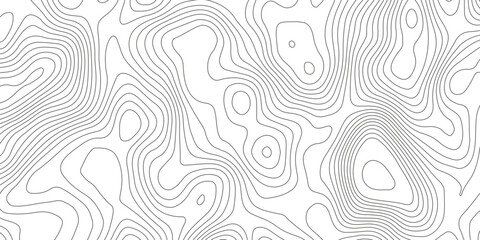 Topographic map background with geographic grid for hiking and mountain sport. luxury topographic wavy pattern and geographic grid map design. paper texture Imitation of a geographical map shade.