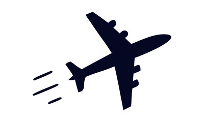 Travel logo design vector illustration. Travel icon. airplane flight around the world map logo symbol design.