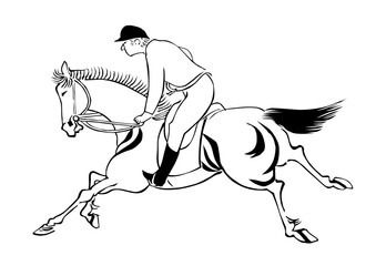 浮世絵　馬　その3