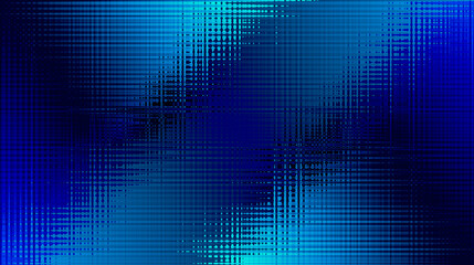 Abstract background of vibrant vertical stripes in teal, green, yellow, orange, and red, with a jagged, blurred effect