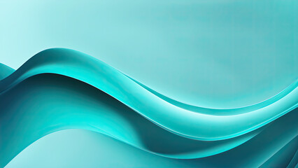 Experience tranquility with this serene abstract background featuring flowing turquoise waves. Perfect for modern designs, wellness brands, and projects seeking a sense of calm and sophistication.