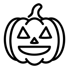pumpkin Line Icon