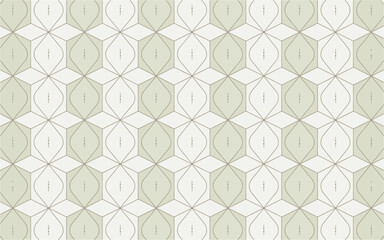 Fototapeta premium Delicate geometric pattern with repeating shapes and lines in neutral tones, creating a subtle and elegant background
