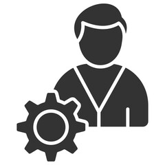 Manager Glyph Icon