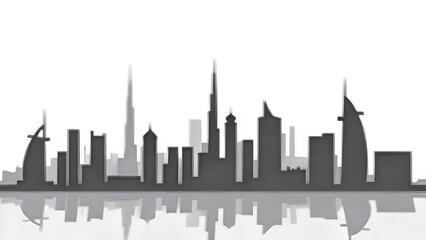 Obraz premium Curated landmarks panorama