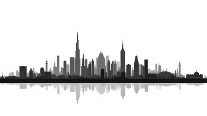 Textbook plate silhouette