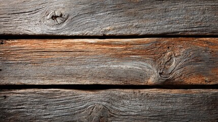 Weathered wooden planks showing rich texture in natural light