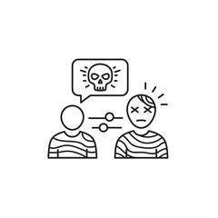 Mental Health Crisis and Psychological Distress Iconography.