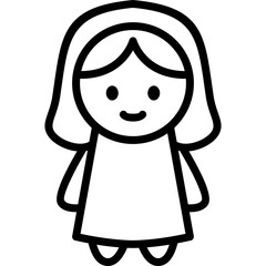 Flat Cute Vector Illustrations of Children’s Toys and Playtime Objects in Soft Pastel Colors | Teddy Bear, Toy Car, Robot, Kite, and Gift Box