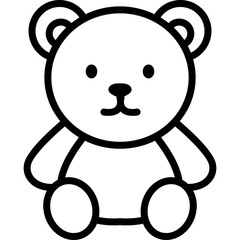 Flat Cute Vector Illustrations of Children’s Toys and Playtime Objects in Soft Pastel Colors | Teddy Bear, Toy Car, Robot, Kite, and Gift Box